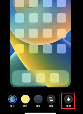 苹丹凤果维修分享iPhone主屏幕壁纸显得模糊怎么办