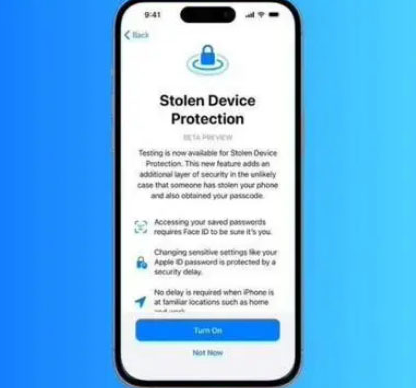 丹凤苹果授权维修店分享被盗设备保护功能开启方法 