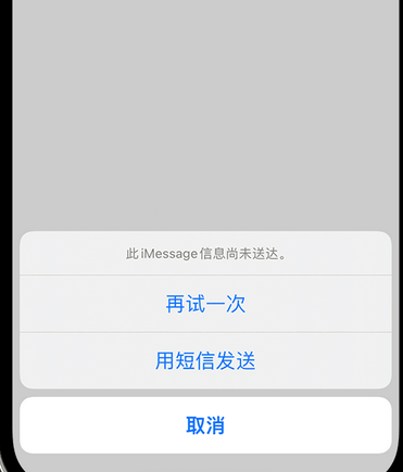 丹凤apple维修iPhone上无法正常发送iMessage信息