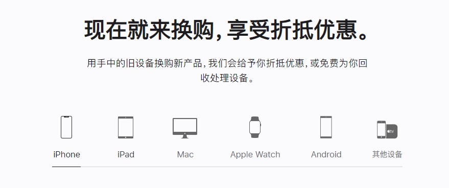 丹凤苹果手机维修分享iPhone以旧换新的去处 