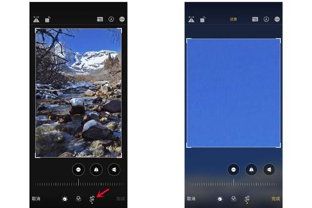 丹凤苹果手机维修分享iPhone手机如何使用裁剪功能隐藏照片 
