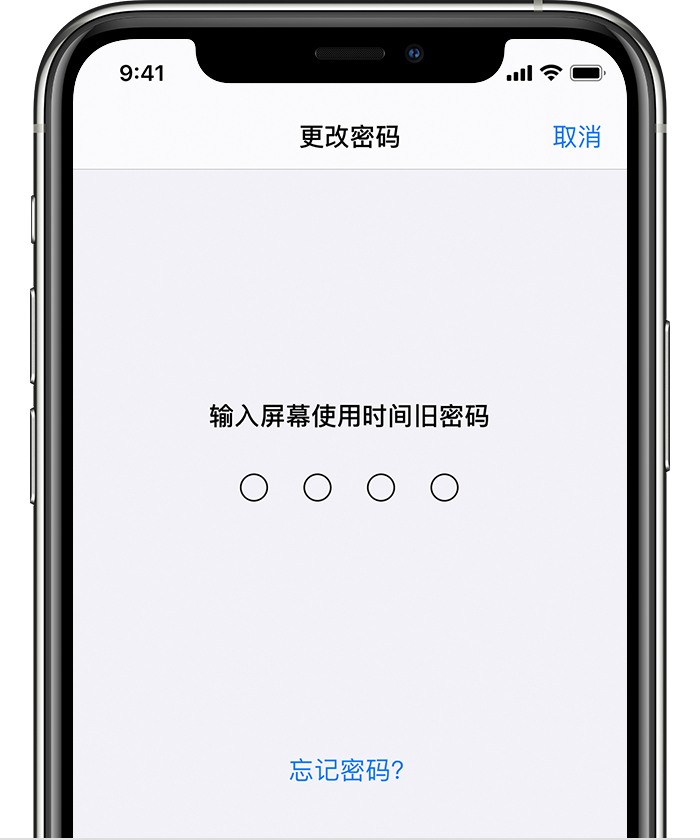 丹凤苹果手机维修分享iOS 14 忘记屏幕使用时间密码怎么办 